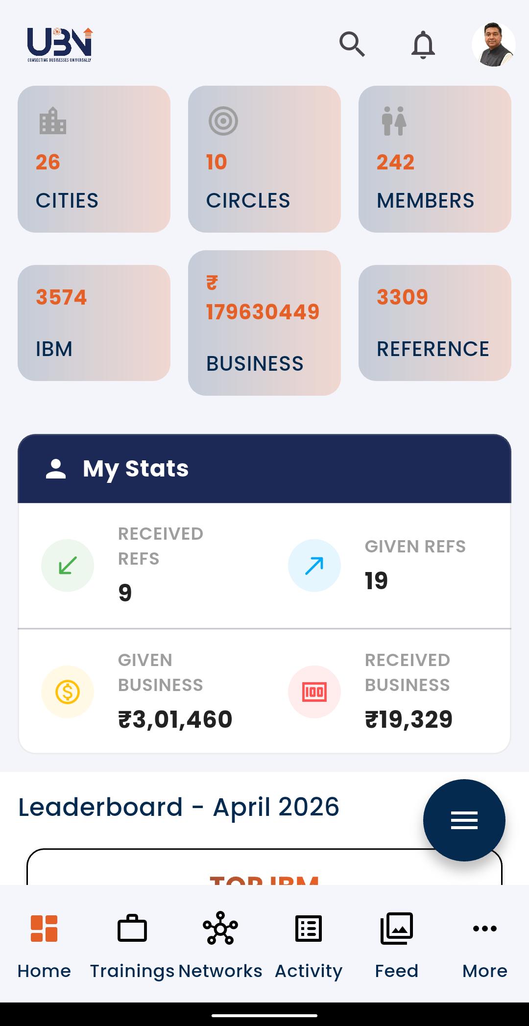 UBN — mobile