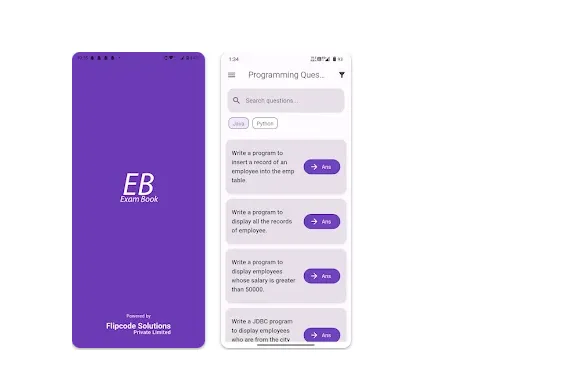 Exam Book - FlipCode Solutions Project